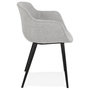 Voir la diapositive 3 : Paris Prix Fauteuil Design  Sead  80cm Gris