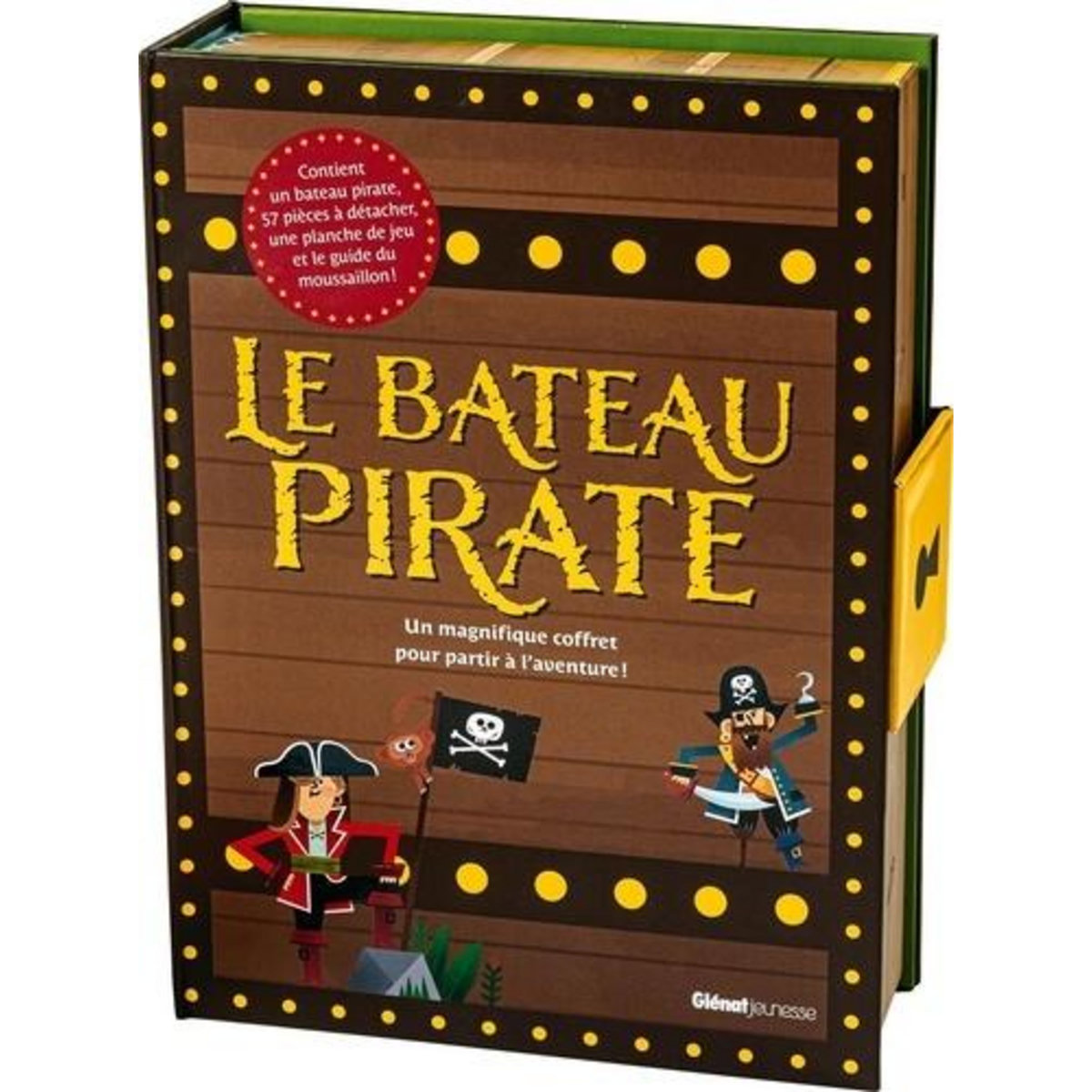 LE BATEAU PIRATE. UN MAGNIFIQUE COFFRET POUR PARTIR A L'AVENTURE ! AVEC UN BATEAU PIRATE, 57 PIECES A DETACHER, UNE PLANCHE DE JEU ET LE GUIDE DU MOUSSAILLON !, Veitch Catherine