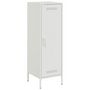 Voir la diapositive 2 : VIDAXL Buffet haut blanc 36x39x113 cm acier