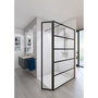 Voir la diapositive 2 : AURYS AURYS Paroi de douche en kit BALEARES ATELIER N°2 - Verre Timeless 8 mm trempé by Saint-Gobain - L.120 cm x H.198 cm