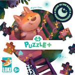 Iello Puzzle 70 pièces Iello Loki Explore la Cabane