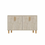 Habitat et Jardin Buffet en bois  Rodney  - 120 x 30 x 74 cm - Travertin