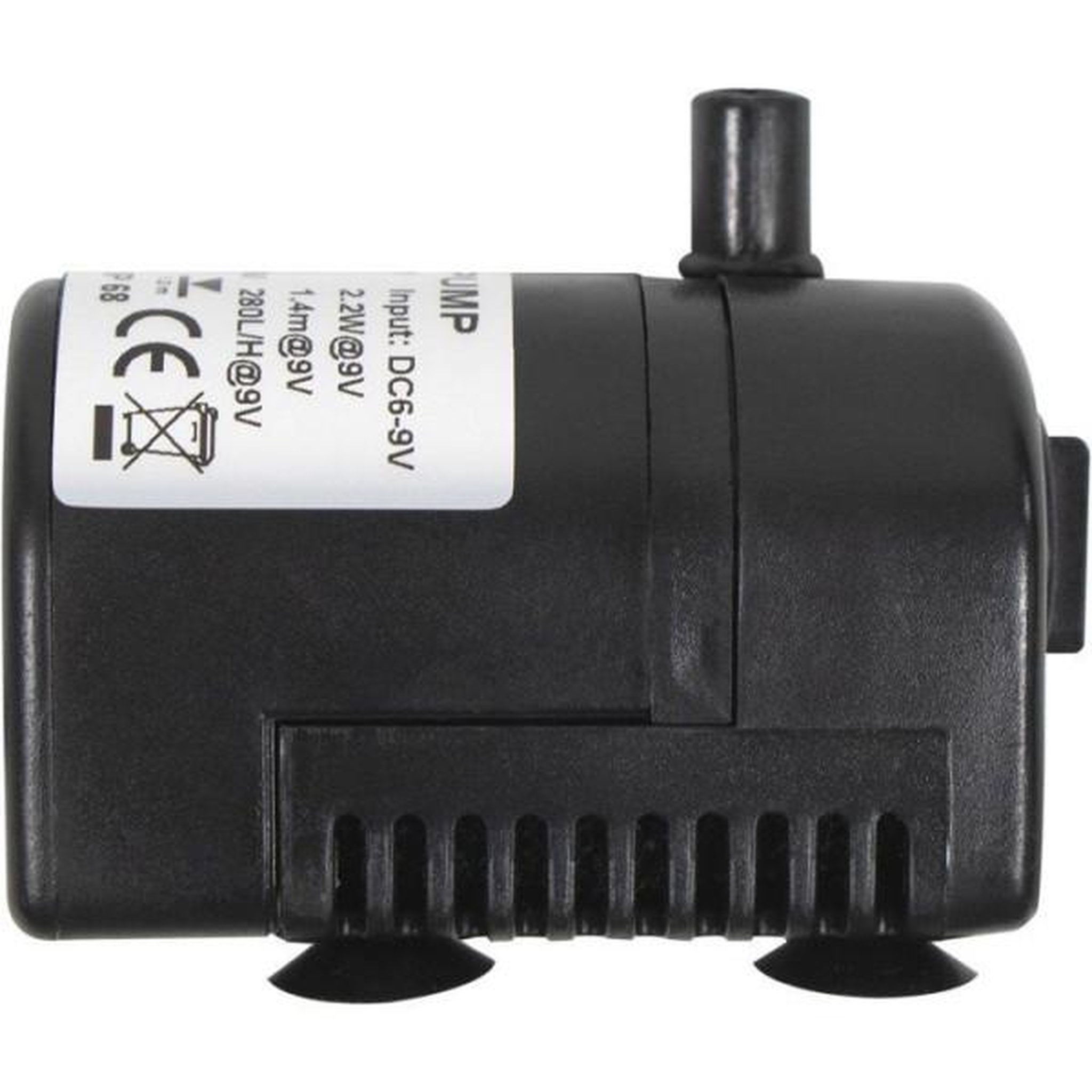 Voir la diapositive 6 : Ubbink Pompe fontaine - UBBINK - SolarMax 250 - Débit 200 l/h - Panneau solaire 6V 160mA - Jets volcan & cloche