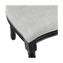 Voir la diapositive 5 : Paris Prix Lot de 2 Chaises Design  Eleonor  96cm Noir & Gris