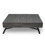 Voir la diapositive 1 : Paris Prix Table Basse Relevable  Lift  120-190cm Gris