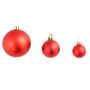 Voir la diapositive 4 : VIDAXL Ensemble de boules de Noël 100 pcs 3/4/6 cm Rouge