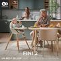 Voir la diapositive 3 : KINDERKRAFT Chaise Haute Fini