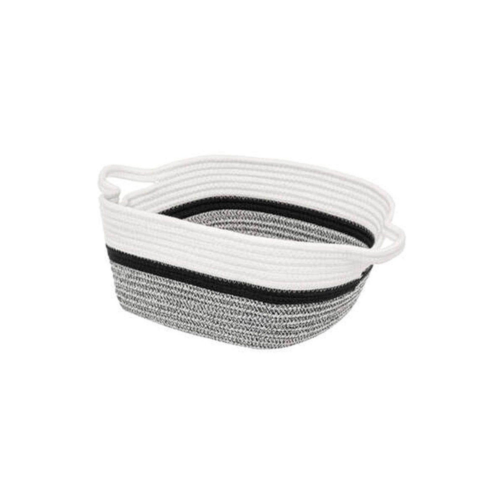 FIVE Panier de Rangement  Mix N Modul  31x15cm Blanc & Noir