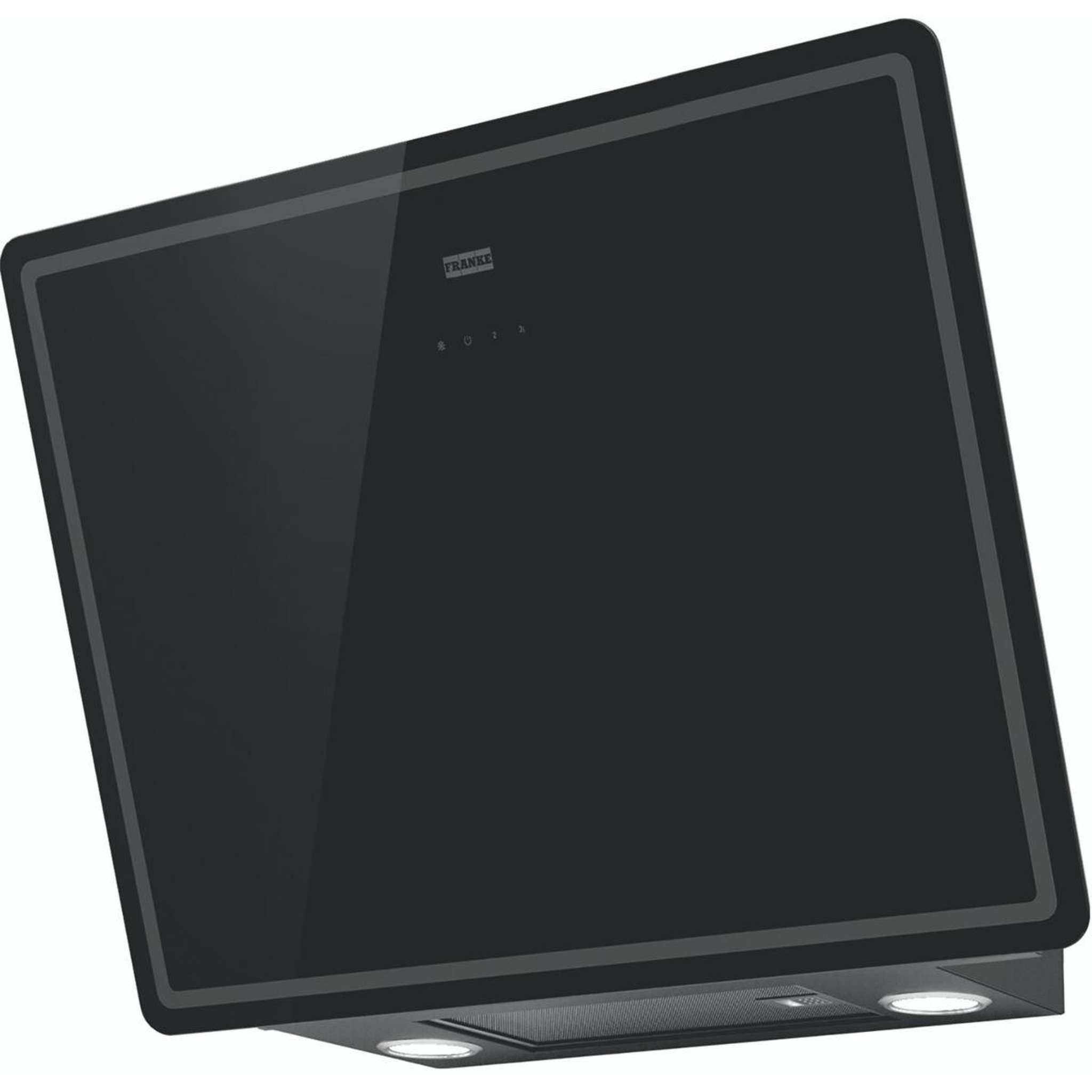 Voir la diapositive 2 : franke Hotte décorative murale inclinée smart fpj 615 v bk/dg