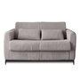 Voir la diapositive 1 : LISA DESIGN Owen - canapé 3 places convertible express couchage quotidien 140 cm matelas 12 cm en velours côtelé grosses côtes