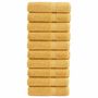 Voir la diapositive 1 : VIDAXL Serviettes de bain de qualité supérieure SOLUND 10 pcs doré