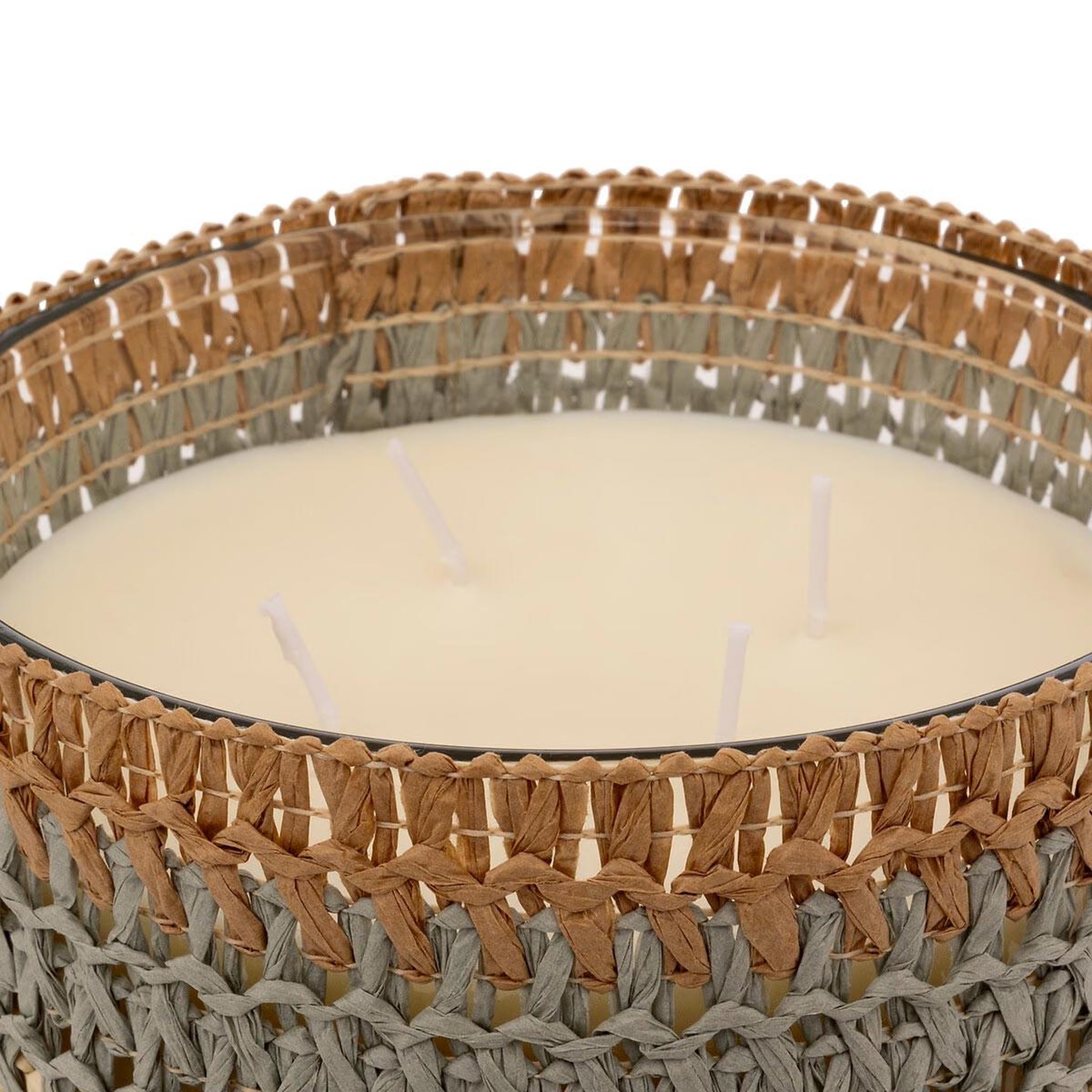 Voir la diapositive 2 : ATMOSPHERA Bougie parfumée en verre  zaya  1400g ambre marocain