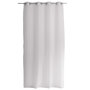 Voir la diapositive 1 : TOILINUX Voilage grande hauteur SABLE - 140 x 280 cm - Blanc
