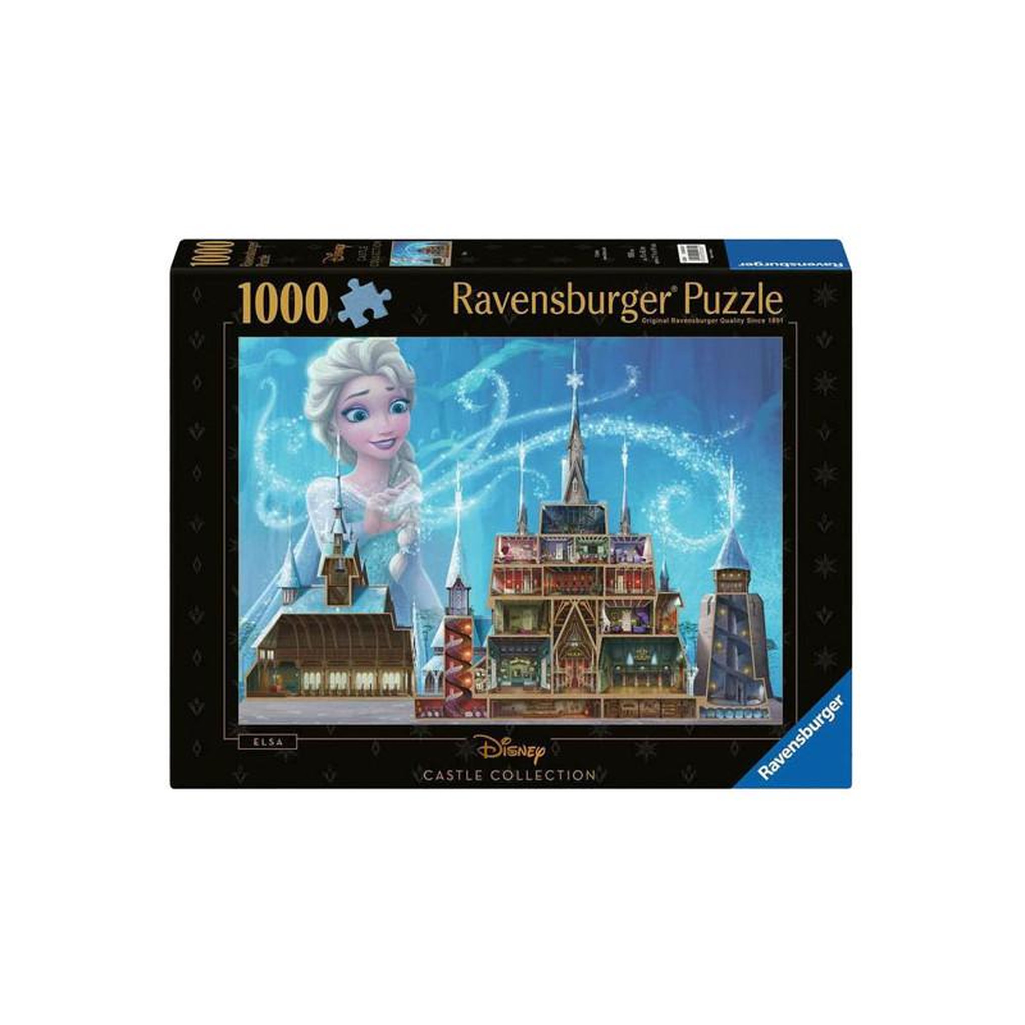 RAVENSBURGER Ravensburger - Jigsaw puzzle Disney Castles Elsa, 1000 pcs. 120002611