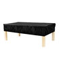 Voir la diapositive 2 : Rendez vous déco Housse de billard noire enduite-Eddie
