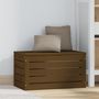 Voir la diapositive 3 : VIDAXL Boîte de rangement Marron miel 59,5x36,5x33 cm Bois massif pin