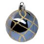 Voir la diapositive 6 : ATMOSPHERA Lot de 25 Boules de Noël  Maison des Couleurs  6cm Bleu & Or