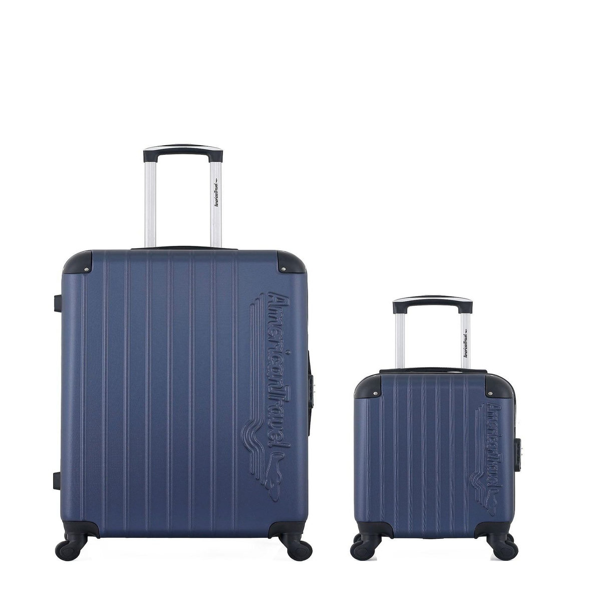 AMERICAN TRAVEL AMERICAN TRAVEL - LOT DE 2 - Valises grand format et cabine XXS BUDAPEST