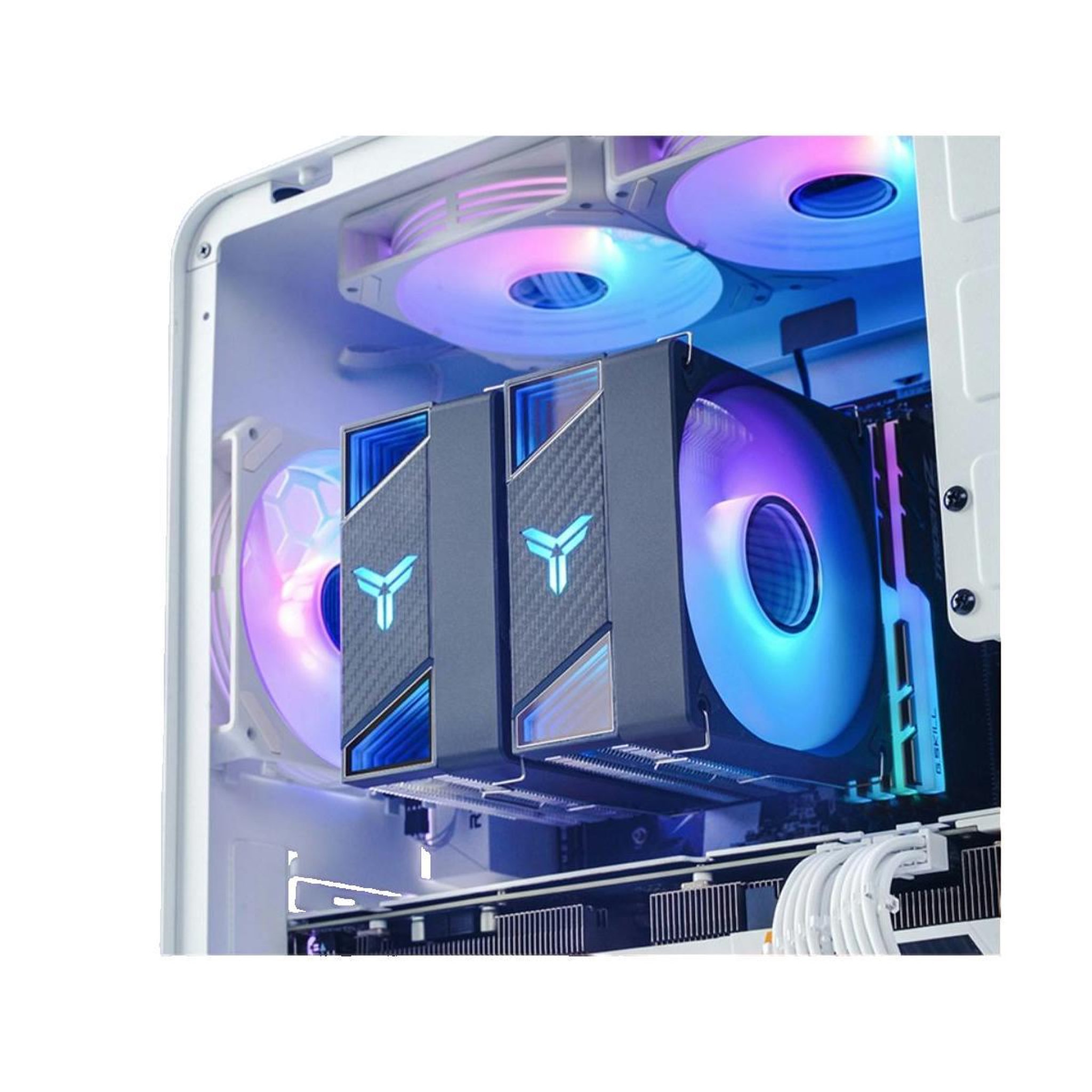 Voir la diapositive 3 : JONSBO Refroidisseur de CPU Jonsbo CR-3000 ARGB avec éclairage ARGB