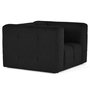 Voir la diapositive 4 : LISA DESIGN Suzano - fauteuil en tissu texturé