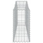 Voir la diapositive 5 : VIDAXL Paniers a gabions arques 9 pcs 200x30x60/80 cm Fer galvanise