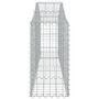 Voir la diapositive 5 : VIDAXL Paniers a gabions arques 9 pcs 200x30x60/80 cm Fer galvanise