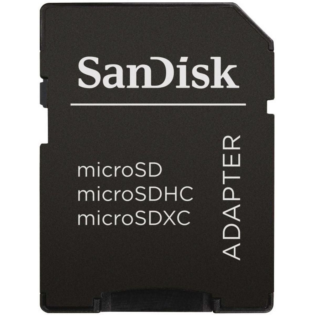 SANDISK Carte Micro SD 128GO microSD Extreme Plus  + Adaptateur