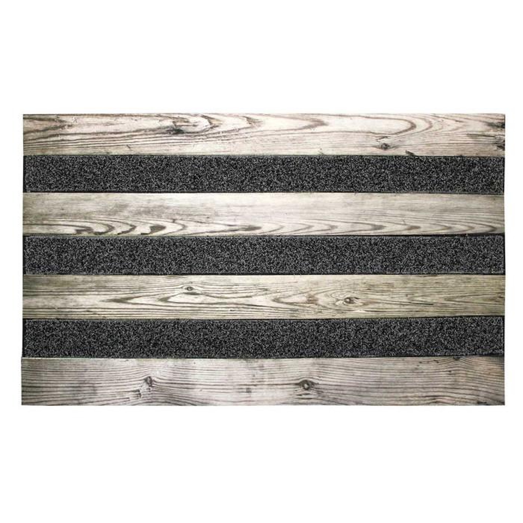 Voir la diapositive 1 : Paris Prix Tapis Déco Effet Bois  Balto  45x75cm Naturel