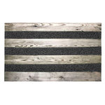 Paris Prix Tapis Déco Effet Bois  Balto  45x75cm Naturel