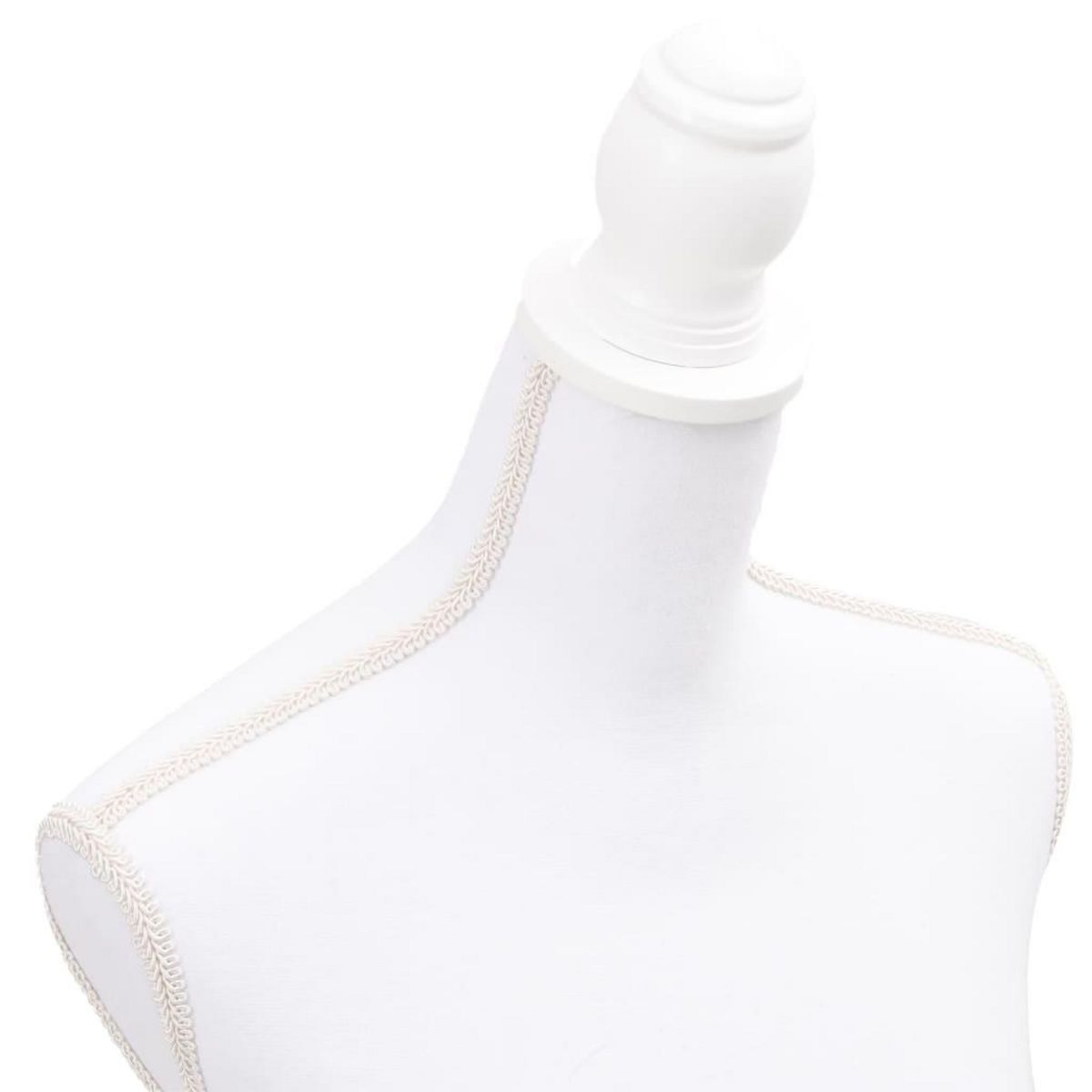 VIDAXL Buste de presentation Femme Blanc