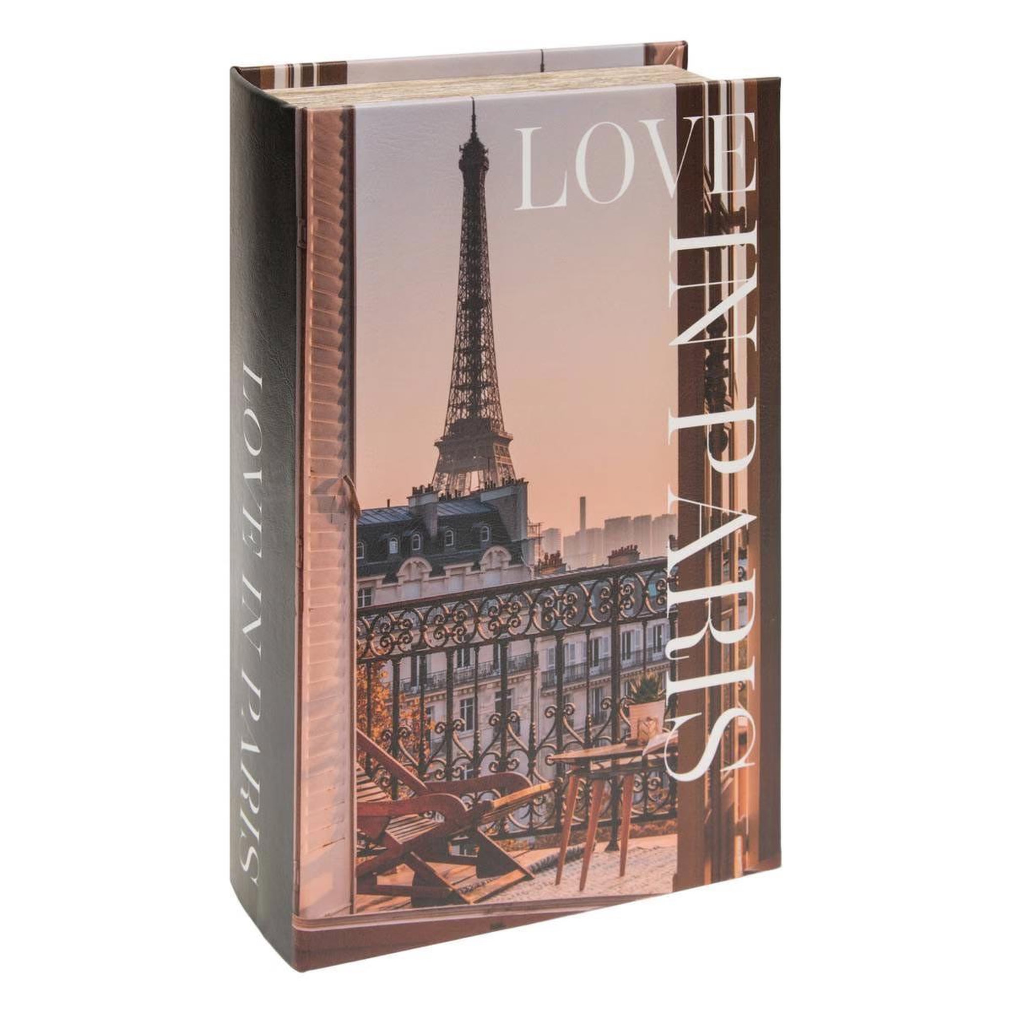 ATMOSPHERA Boîte Déco Livre Paris  Josh  27cm Multicolore