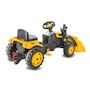 Voir la diapositive 3 : Jamara tracteurs à pédales ac Chargeur Strong Bull jaune
