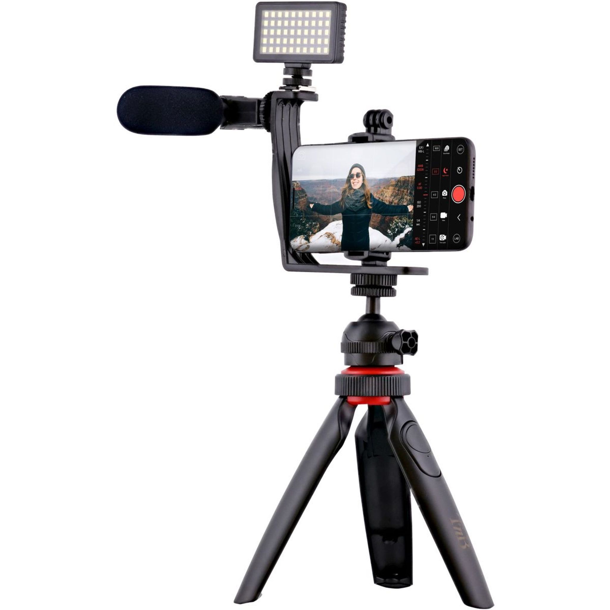 Voir la diapositive 4 : TNB Trépied Pack vidéo smartphone pour Vlog