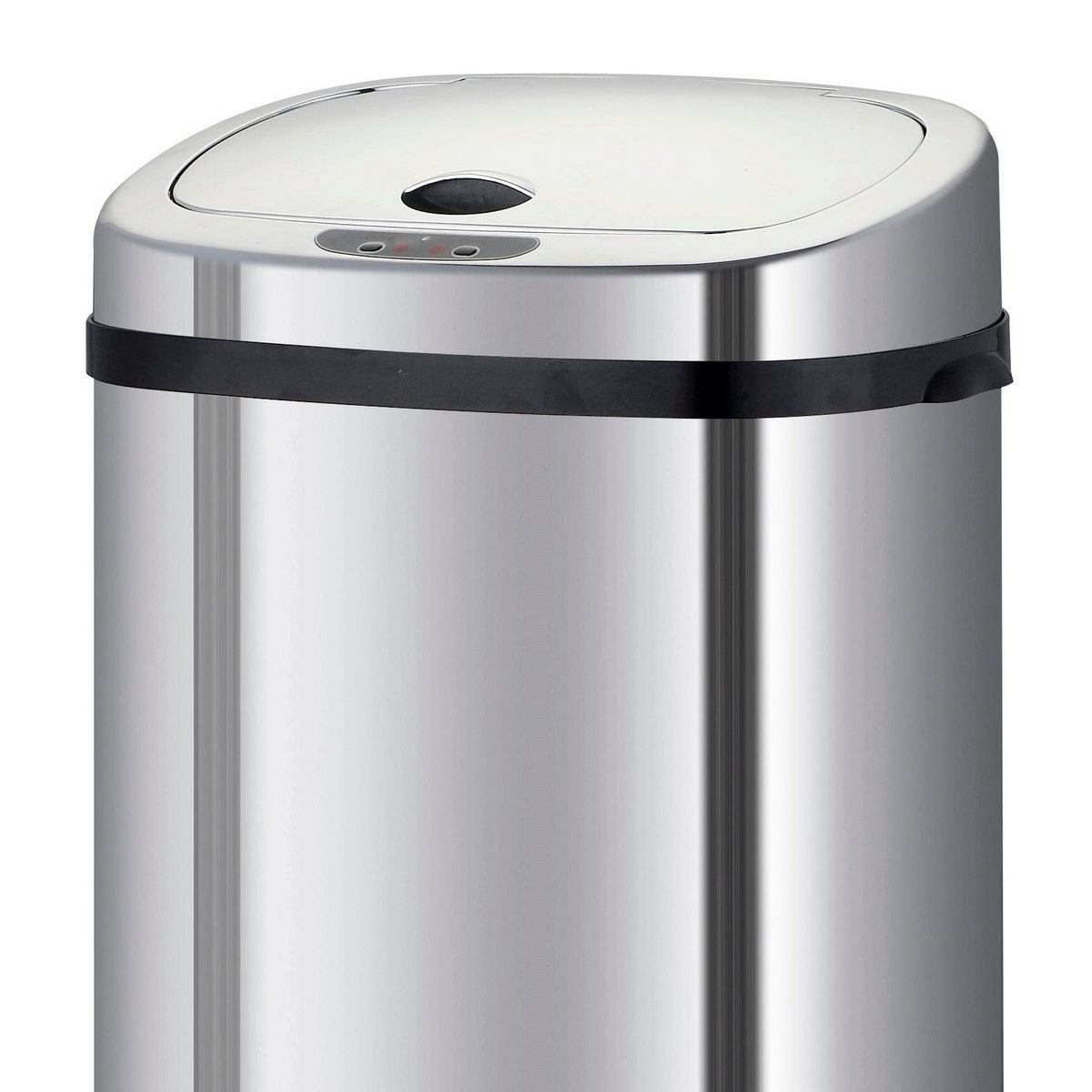 Kitchen move Couvercle de poubelle automatique COUVERCLE Argent Plastique 34cm