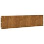 Voir la diapositive 5 : VIDAXL Bordures de pelouse 10 pcs 25x103 cm acier corten flexible