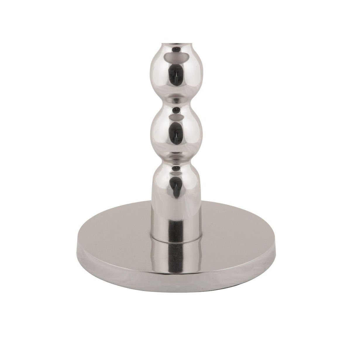 Leitmotiv Table d'appoint en aluminium chromé ORION - Argent