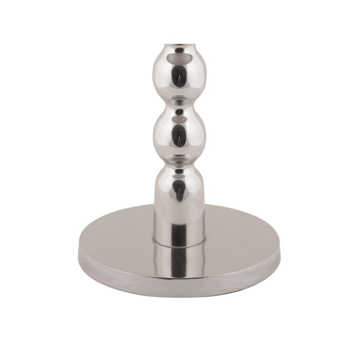 Leitmotiv Table d'appoint en aluminium chromé ORION - Argent