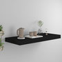 Voir la diapositive 1 : VIDAXL Etagere murale flottante Noir 60x23,5x3,8 cm MDF