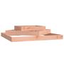 Voir la diapositive 2 : VIDAXL Jardiniere 112x112x27 cm Bois de douglas massif