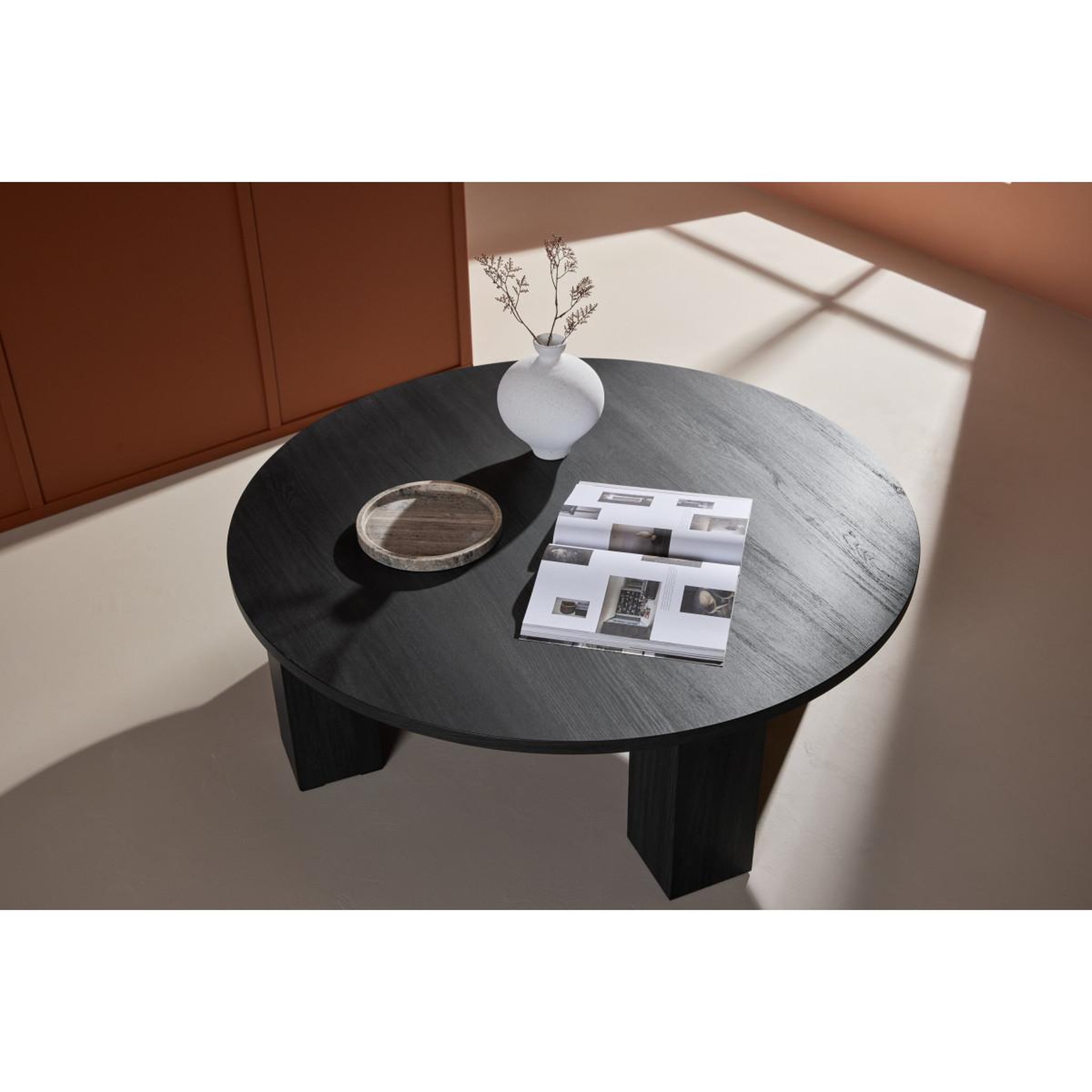 Voir la diapositive 5 : Paris Prix Table basse design  juno  120cm noir