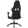Voir la diapositive 5 : VIDAXL Chaise de jeu Noir et dore Similicuir