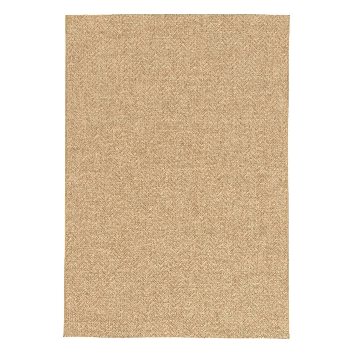 SWEEEK Tapis intérieur/extérieur effet jute coloris naturel, stabilisé aux UV