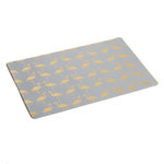 Paris Prix Set de Table Métallisé  Acapulco  28x43cm Naturel