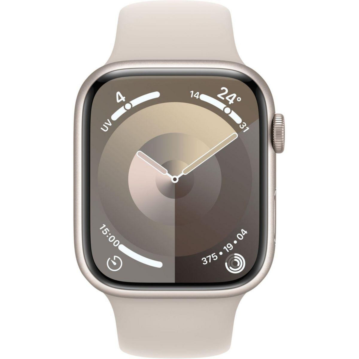 APPLE Montre connectée Serie 9 Cellular 41mm Aluminium/Lumière S/M
