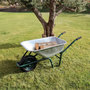 Voir la diapositive 5 : LINXOR Brouette de jardin, de chantier tout terrain - 75 L - 160 Kg