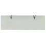 Voir la diapositive 3 : VIDAXL Etagere murale Verre 60 x 20 cm 8 mm