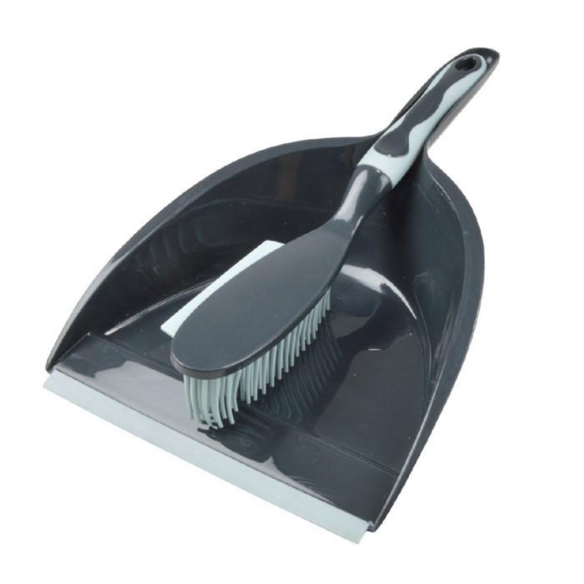 Paris Prix Pelle & Balayette  Raclette Poils  Anthracite & Bleu Givre