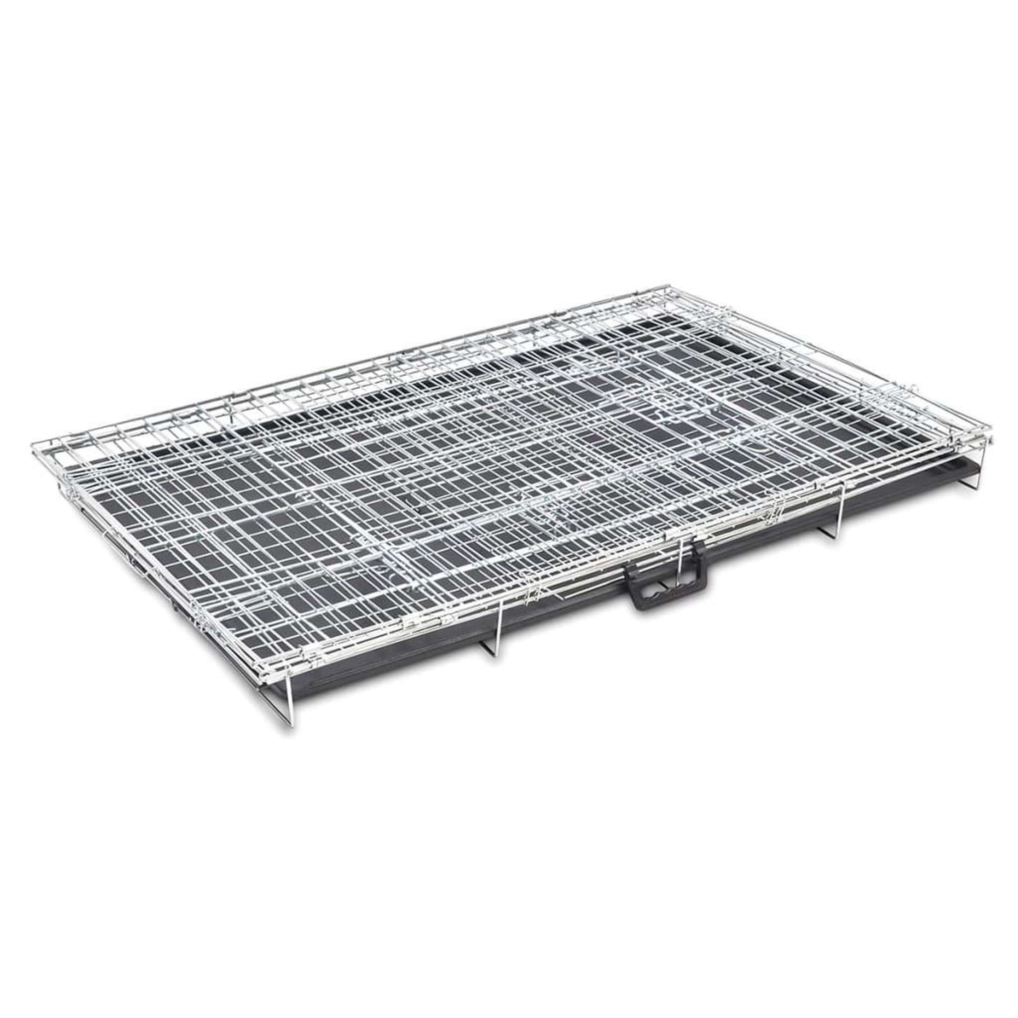 Voir la diapositive 4 : VIDAXL Cage metallique et pliable pour chiens XL