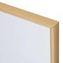 Voir la diapositive 2 : VIDAXL Miroir Dore 80x60 cm