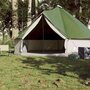 Voir la diapositive 3 : VIDAXL Tente familiale tipi 8 personnes vert imperméable